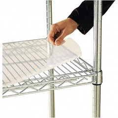 ALERA - 48" Wide x 18" High Open Shelving Plastic Liner - Industrial Tool & Supply