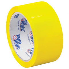 Tape Logic - Pack of (18) 55 Yd Rolls 2" Yellow Box Sealing & Label Protection Tape - Industrial Tool & Supply
