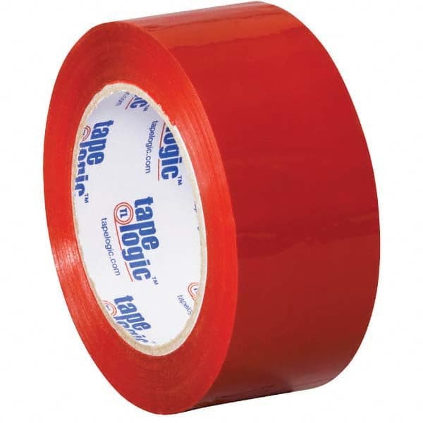 Tape Logic - Pack of (18) 110 Yd Rolls 2" Red Box Sealing & Label Protection Tape - Industrial Tool & Supply