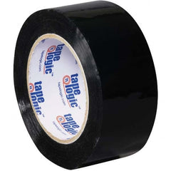 Tape Logic - Pack of (6) 110 Yd Rolls 2" Black Box Sealing & Label Protection Tape - Industrial Tool & Supply