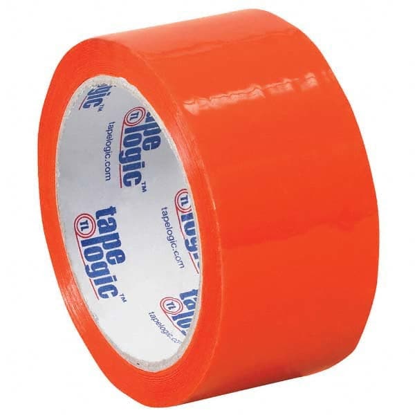 Tape Logic - Pack of (6) 55 Yd Rolls 2" Orange Box Sealing & Label Protection Tape - Industrial Tool & Supply