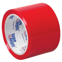 Tape Logic - Pack of (6) 55 Yd Rolls 3" Red Box Sealing & Label Protection Tape - Industrial Tool & Supply
