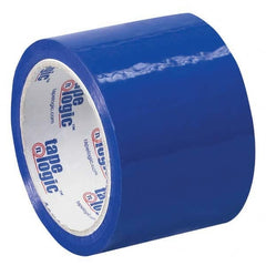 Tape Logic - Pack of (6) 55 Yd Rolls 3" Blue Box Sealing & Label Protection Tape - Industrial Tool & Supply
