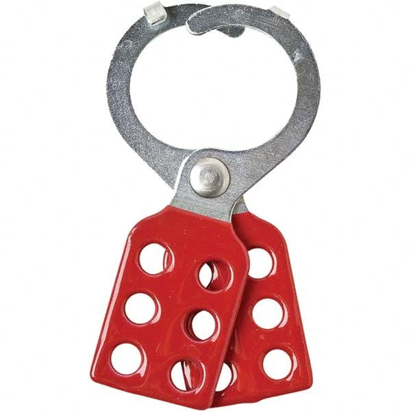 Brady - Lockout Hasps Hasp Type: Scissor-Action Jaw Type: Single Jaw - Industrial Tool & Supply