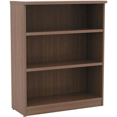 ALERA - Bookcases Height (Inch): 39-3/4 Color: Walnut - Industrial Tool & Supply
