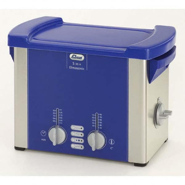 Elma - 0.75 Gal Bench Top Water-Based Ultrasonic Cleaner - Industrial Tool & Supply