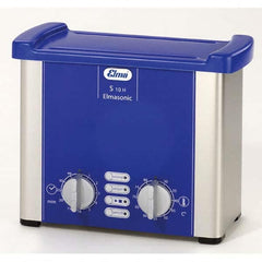 Elma - 0.25 Gal Bench Top Water-Based Ultrasonic Cleaner - Industrial Tool & Supply