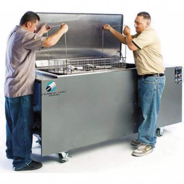 Shiraclean - 110 Gal Free Standing Water-Based Ultrasonic Cleaner - Industrial Tool & Supply