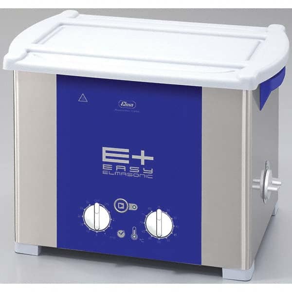 Elma - 2.5 Gal Bench Top Water-Based Ultrasonic Cleaner - Industrial Tool & Supply