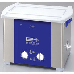Elma - 2.5 Gal Bench Top Water-Based Ultrasonic Cleaner - Industrial Tool & Supply