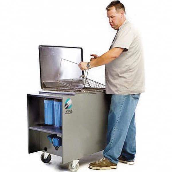 Shiraclean - 33 Gal Free Standing Water-Based Ultrasonic Cleaner - Industrial Tool & Supply
