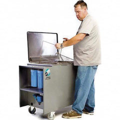 Shiraclean - 33 Gal Free Standing Water-Based Ultrasonic Cleaner - Industrial Tool & Supply