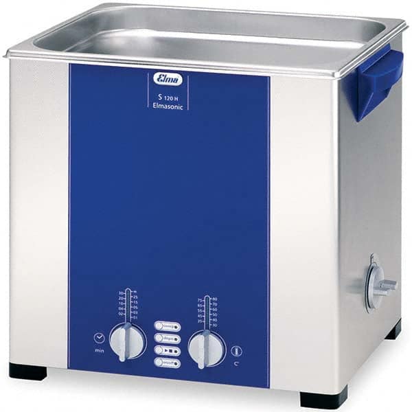 Elma - 3.5 Gal Bench Top Water-Based Ultrasonic Cleaner - Industrial Tool & Supply