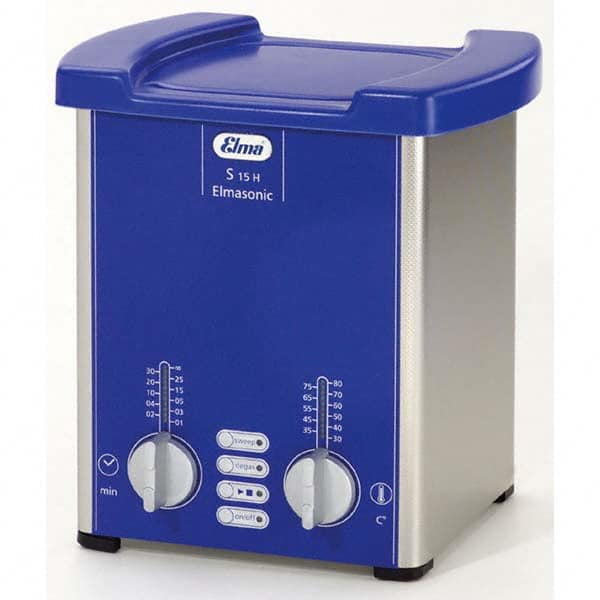 Elma - 0.5 Gal Bench Top Water-Based Ultrasonic Cleaner - Industrial Tool & Supply