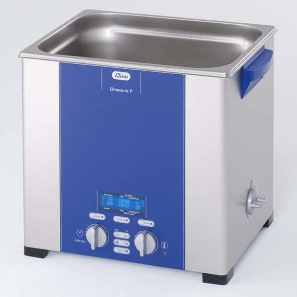 Elma - 3.5 Gal Bench Top Water-Based Ultrasonic Cleaner - Industrial Tool & Supply