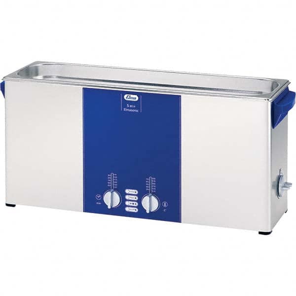 Elma - 2.5 Gal Bench Top Water-Based Ultrasonic Cleaner - Industrial Tool & Supply
