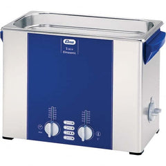 Elma - 1.5 Gal Bench Top Water-Based Ultrasonic Cleaner - Industrial Tool & Supply