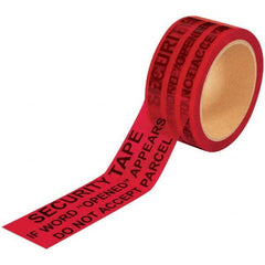 Tape Logic - 2" x 60 Yd Red Hot Melt Adhesive Packaging Tape - Industrial Tool & Supply