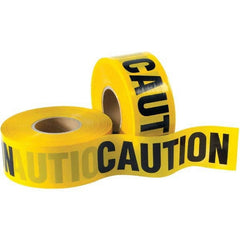 Value Collection - Barricade & Flagging Tape Tape Type: Barricade Legend: CAUTION - Industrial Tool & Supply