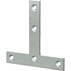 Marlin Steel Wire Products - Braces Type: Tee Plates Length (Inch): 4 - Industrial Tool & Supply
