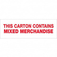 Tape Logic - Shipping & DOT Labels Message Type: Shipping Label Legend: Mixed Merchandise - Industrial Tool & Supply
