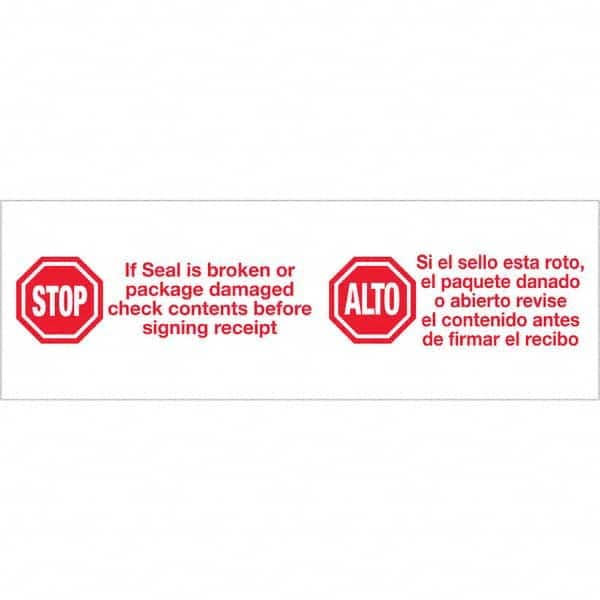 Tape Logic - Shipping & DOT Labels Message Type: Shipping Label Legend: Stop/Alto - Industrial Tool & Supply