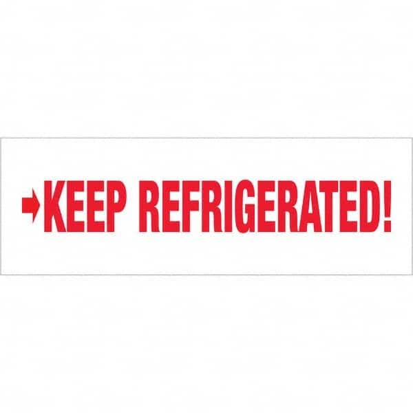 Tape Logic - Shipping & DOT Labels Message Type: Shipping Label Legend: Keep Refrigerated - Industrial Tool & Supply