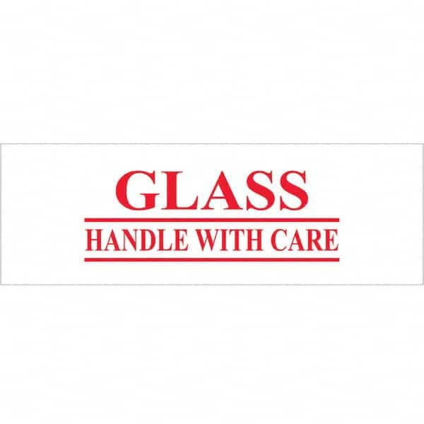 Tape Logic - Shipping & DOT Labels Message Type: Shipping Label Legend: Glass - Handle With Care - Industrial Tool & Supply