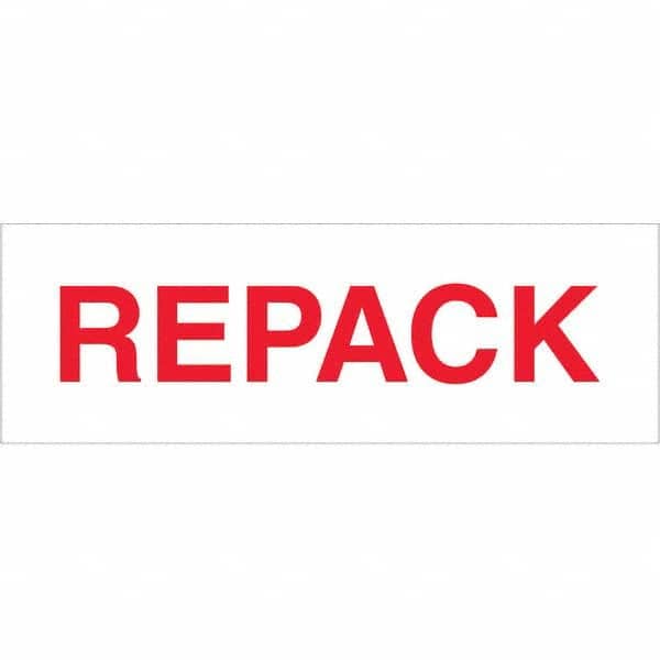 Tape Logic - Shipping & DOT Labels Message Type: Shipping Label Legend: Repack - Industrial Tool & Supply