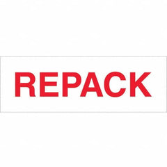 Tape Logic - Shipping & DOT Labels Message Type: Shipping Label Legend: Repack - Industrial Tool & Supply