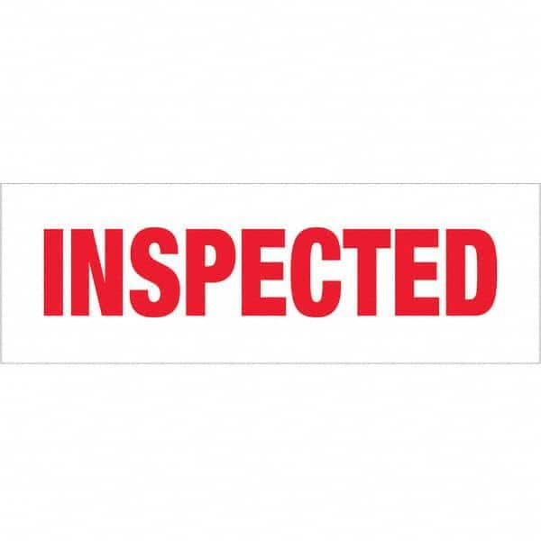 Tape Logic - Shipping & DOT Labels Message Type: Shipping Label Legend: Inspected - Industrial Tool & Supply