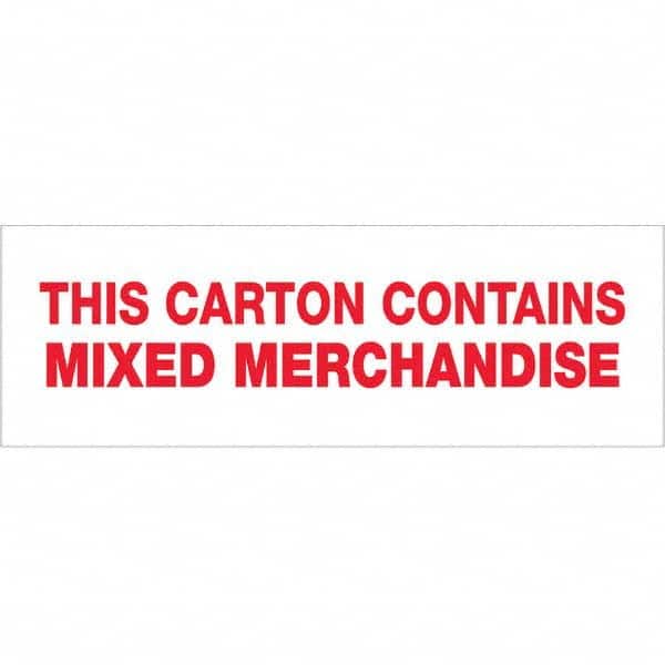 Tape Logic - Shipping & DOT Labels Message Type: Shipping Label Legend: Mixed Merchandise - Industrial Tool & Supply