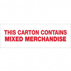 Tape Logic - Shipping & DOT Labels Message Type: Shipping Label Legend: Mixed Merchandise - Industrial Tool & Supply