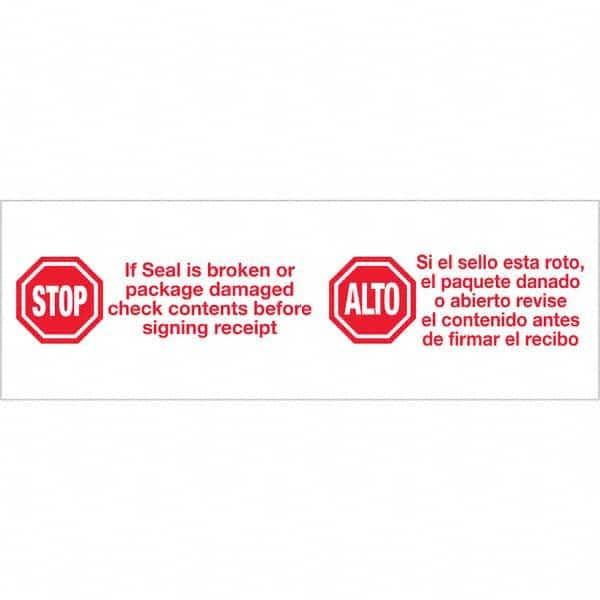 Tape Logic - Shipping & DOT Labels Message Type: Shipping Label Legend: Stop/Alto - Industrial Tool & Supply