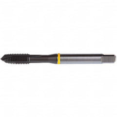 Spiral Point Tap: 7/8-14, UNF, 4 Flutes, Plug, 2B, PM Cobalt, TiAlN Top Finish 29/32″ Thread Length, 4.921″ OAL, Right Hand, H6, Series E909
