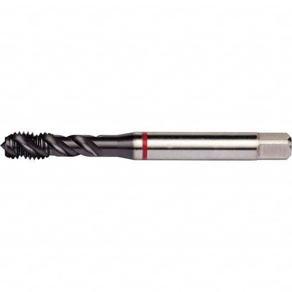 DORMER - 5/8-18 UNF 4 Flute 2B Semi-Bottoming Spiral Flute Tap - Industrial Tool & Supply