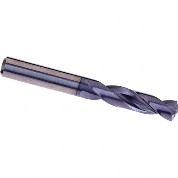 DORMER - 9.4mm 140° Spiral Flute Solid Carbide Screw Machine Drill Bit - Industrial Tool & Supply