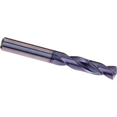 DORMER - 9.4mm 140° Spiral Flute Solid Carbide Screw Machine Drill Bit - Industrial Tool & Supply
