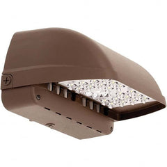 Hubbell Lighting - Wall Pack Light Fixtures Lamp Type: LED Wattage: 43 - Industrial Tool & Supply