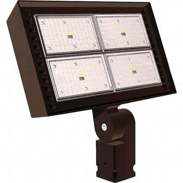 Hubbell Lighting - Floodlight Fixtures Mounting Type: Trunnion Mount Housing Color: Bronze - Industrial Tool & Supply