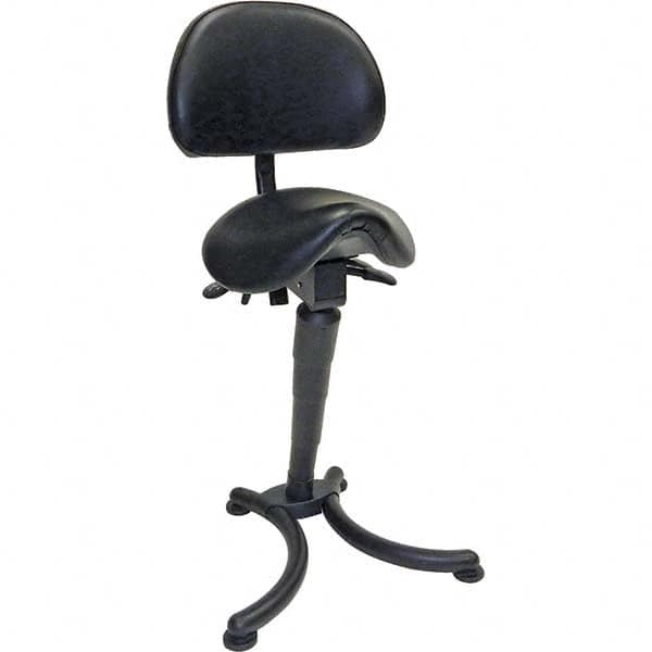 LISTA - 24 to 34" High Adjustable Chair - Industrial Tool & Supply