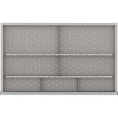 LISTA - 7-Compartment Drawer Divider Layout for 3.15" High Drawers - Industrial Tool & Supply