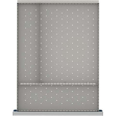 LISTA - 3-Compartment Drawer Divider Layout for 3.15" High Drawers - Industrial Tool & Supply