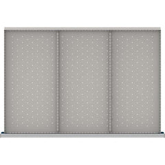 LISTA - 3-Compartment Drawer Divider Layout for 3.15" High Drawers - Industrial Tool & Supply