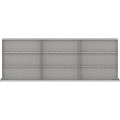 LISTA - 9-Compartment Drawer Divider Layout for 3.15" High Drawers - Industrial Tool & Supply