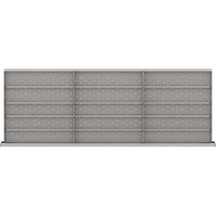 LISTA - 15-Compartment Drawer Divider Layout for 3.15" High Drawers - Industrial Tool & Supply