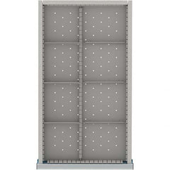 LISTA - 8-Compartment Drawer Divider Layout for 3.15" High Drawers - Industrial Tool & Supply