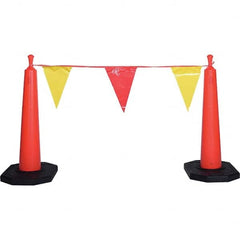 VizCon - Pennants Color: Multicolored Overall Length (Feet): 105.00 - Industrial Tool & Supply