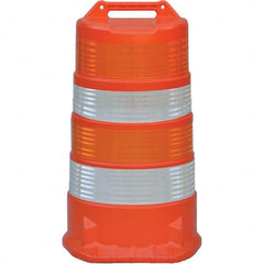 VizCon - Traffic Barrels, Delineators & Posts Type: Channelizer Drum Material: Plastic - Industrial Tool & Supply