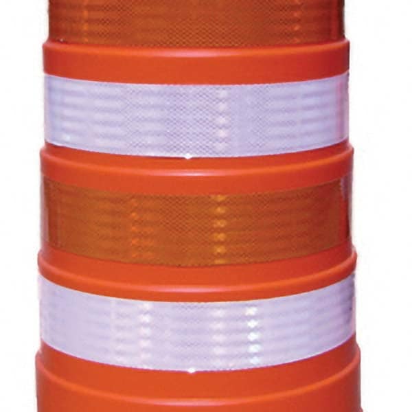 VizCon - Traffic Barrels, Delineators & Posts Type: Channelizer Drum Material: Plastic - Industrial Tool & Supply
